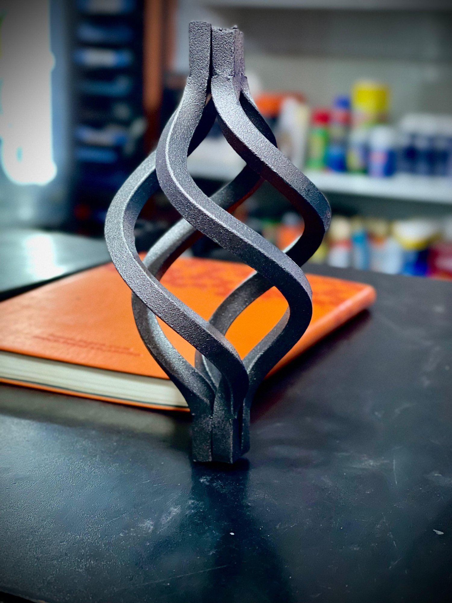 Hierro decorativo espiral